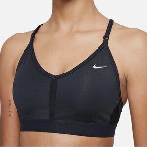 Nike Dri Fit Indy Sports Bra Light Support Athletic Black Medium